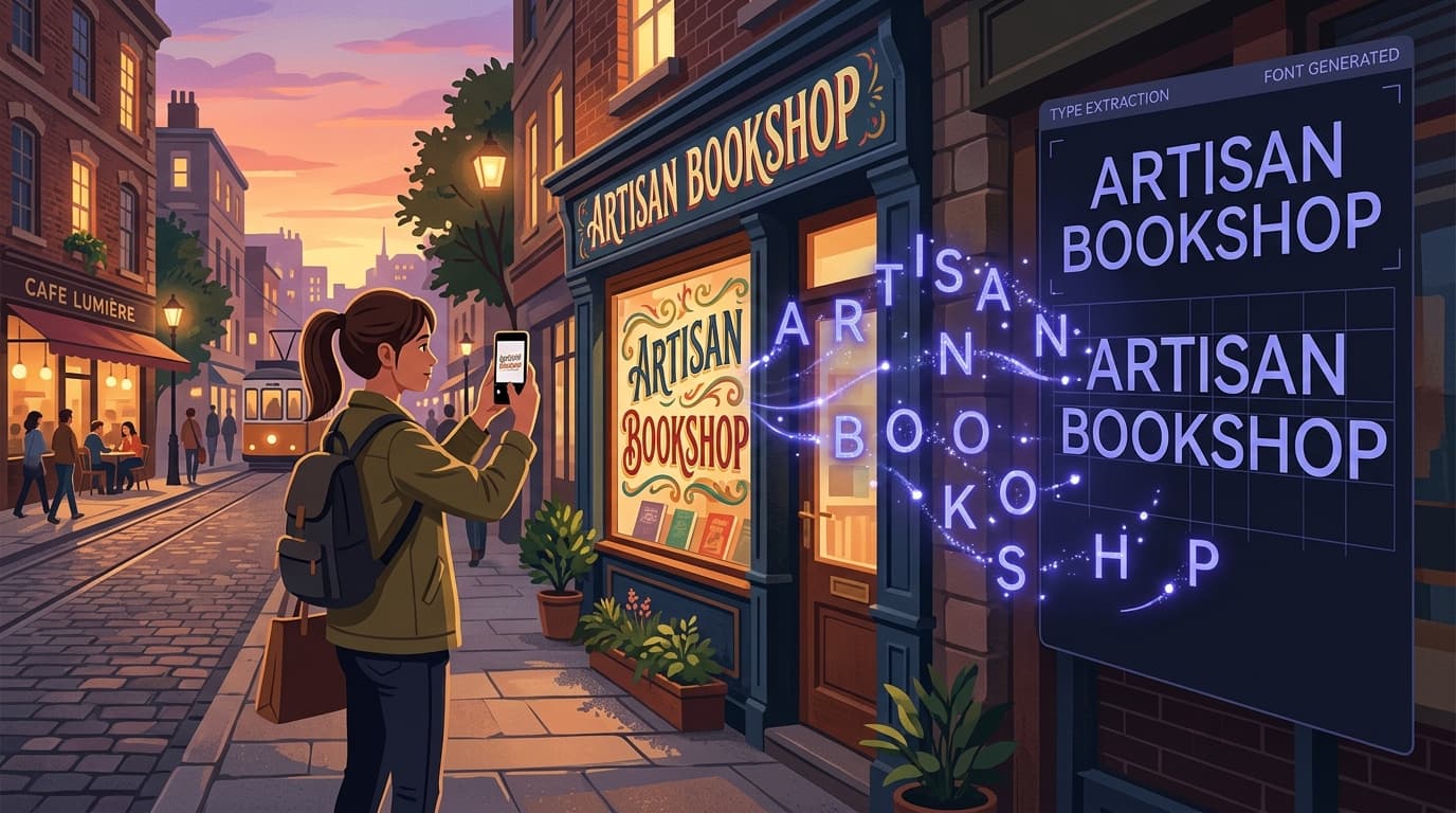 The Designer's Complete Guide to Extracting Fonts From Real-World Images