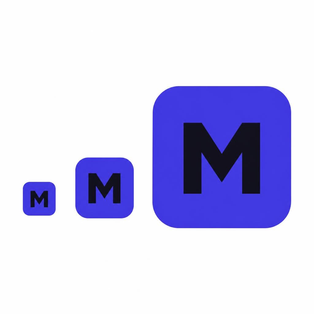 Constraints of App Icon Typography