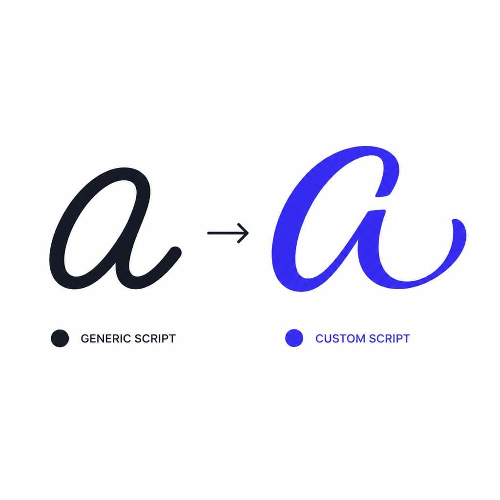 How to Create a Custom Font for Wedding Invitations