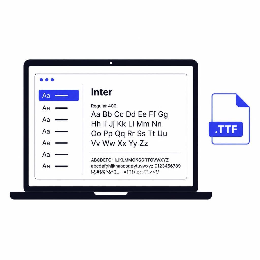 How to Recreate a Font From a Screenshot