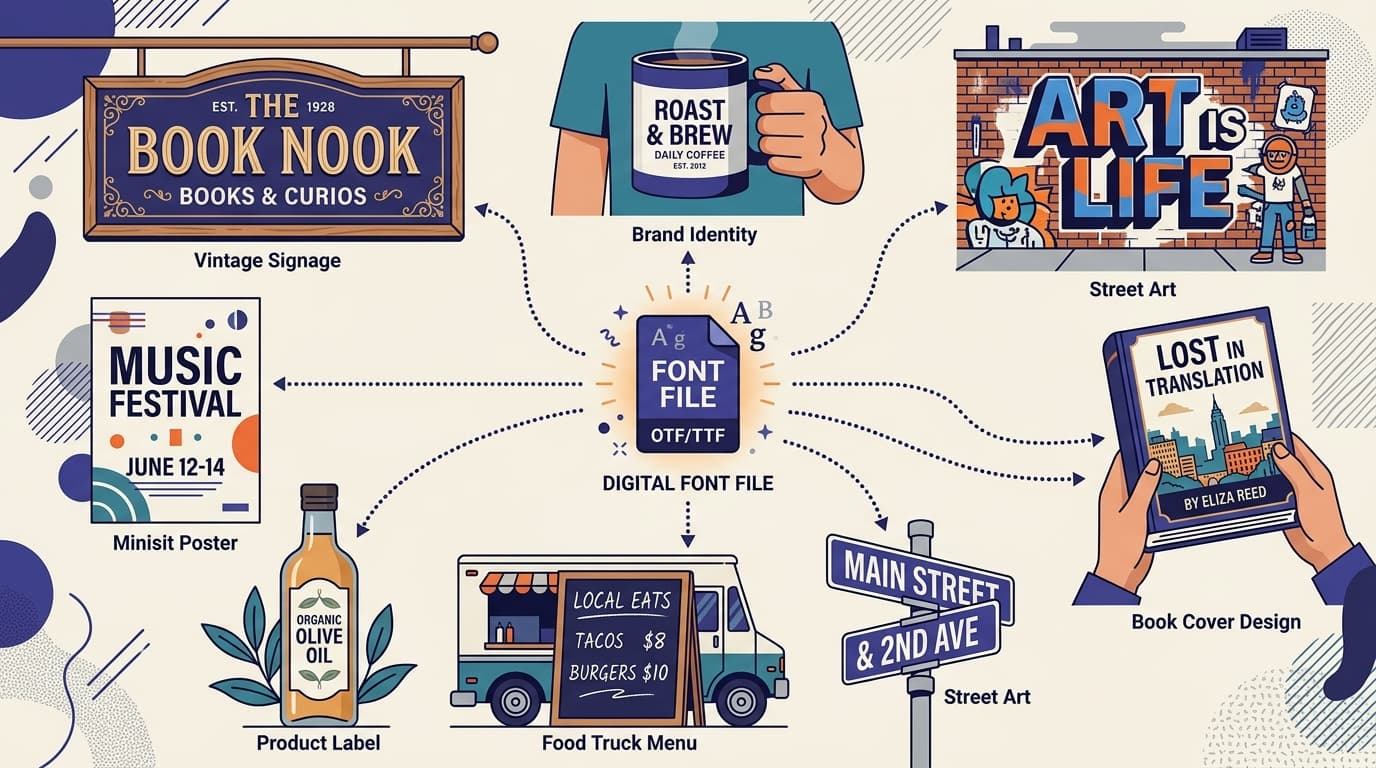 How to Turn Any Image Into a Custom Font (Step-by-Step)