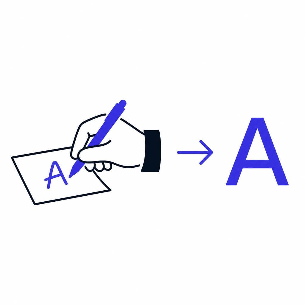 How to Turn Your Handwriting Into a Font