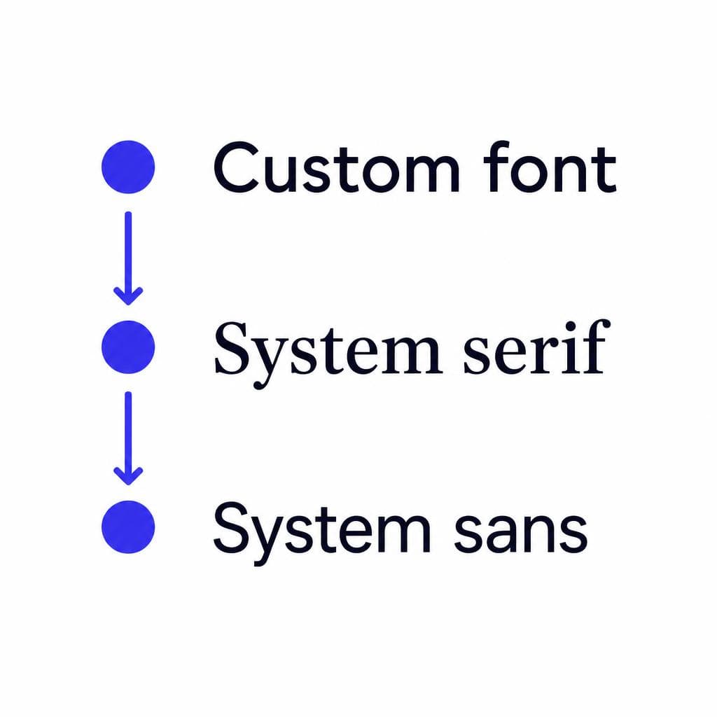 Build a Fallback Stack That Protects Your Layout