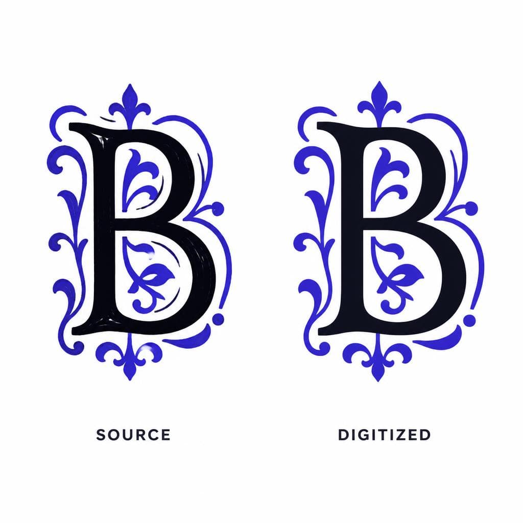 A Step-by-Step Process for Turning Tattoo Lettering Into a Font