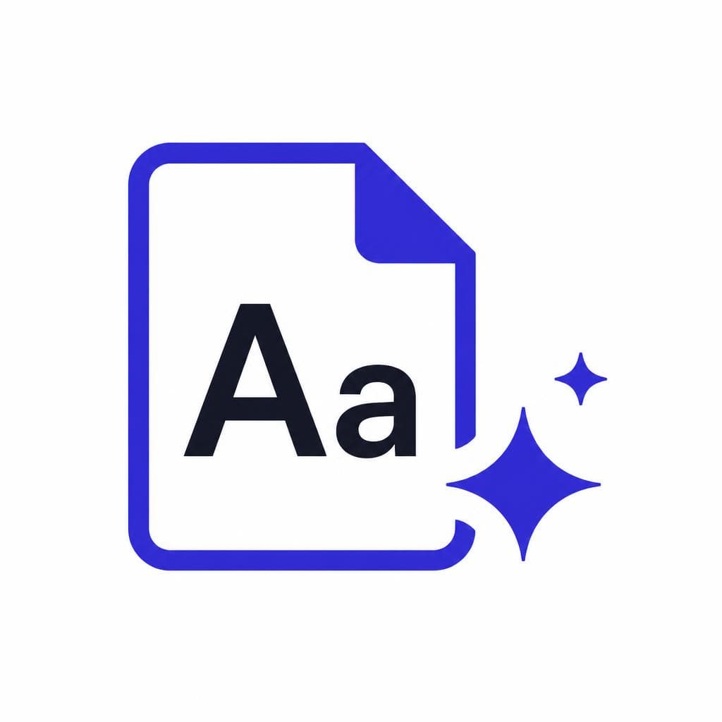 AI Font Generation vs. Font Identification